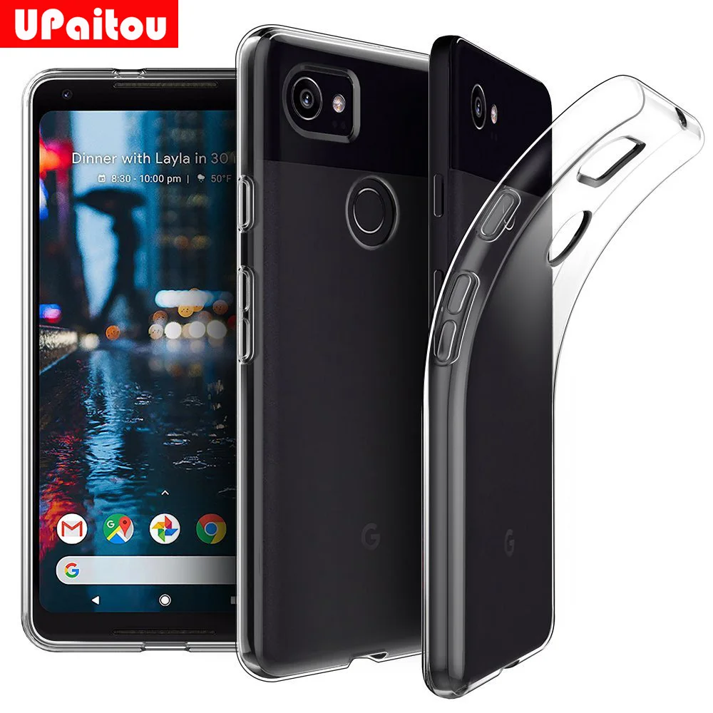 

UPaitou Clear TPU Case for Google Pixel 2 XL Case Transparent Soft Sinicon Back Cover Case for Pixel
