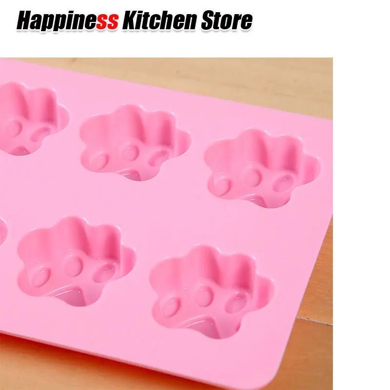5 Pawprint 3/" /& 5 Bone 2/" Molds//Moulds 10 Molds