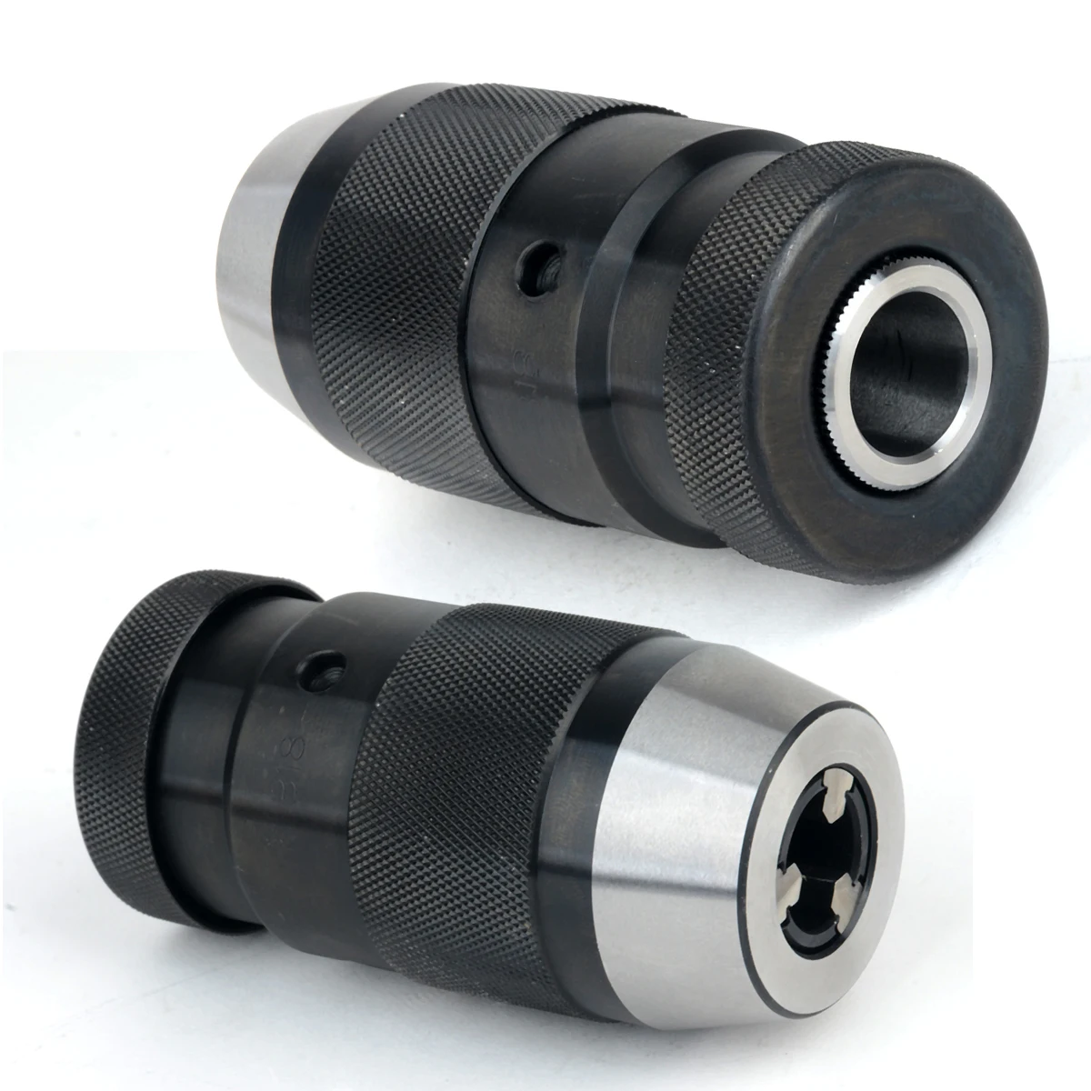 OSSIEAO 1pc 1-16MM B18 Keyless Drill Chuck Self Locking Tighten Taper Adapter Lathe Tool