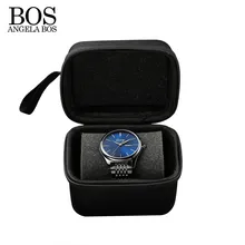 

ANGELA BOS Canvas Watch Box Storage Gift Box Watch-box For Jewelry Watches Boxes