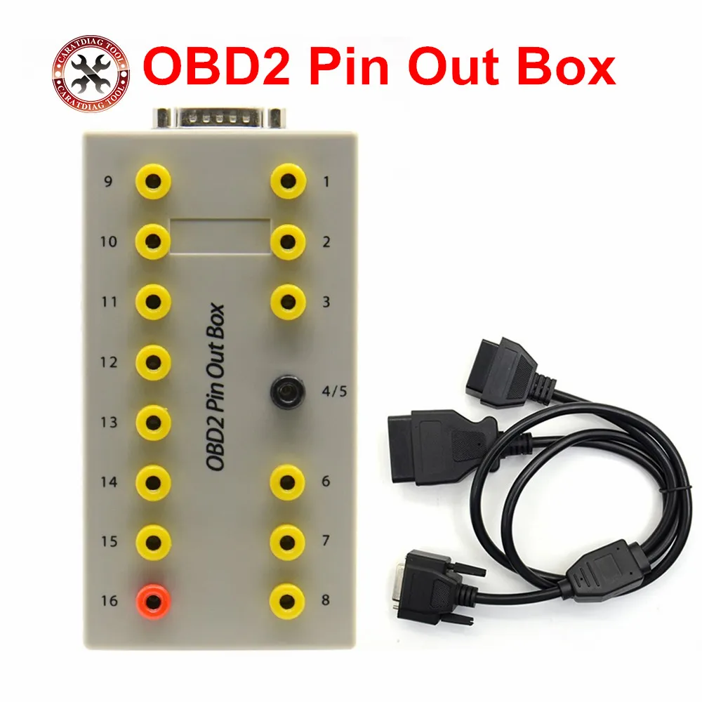 

2018 Newest Car Diagnostic Cable Obd2 Pin Out Box Breakout Tester Auto Connector PIN-OUT-BOX with Best Price