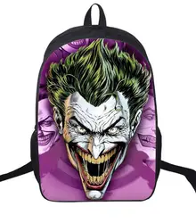 16 дюймов Mochila Бэтмен Джокер ежедневно рюкзак Обувь для мальчиков Обувь для девочек Школьные ранцы Пикачу рюкзак для подростков дети Рюкзаки