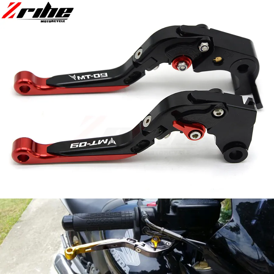 CNC Motorcycle Brakes Clutch Levers For YAMAHA MT 09 MT09 MT-09 Tracer/SR 2014 2015 2016 2017 Free shipping brake clutch lever
