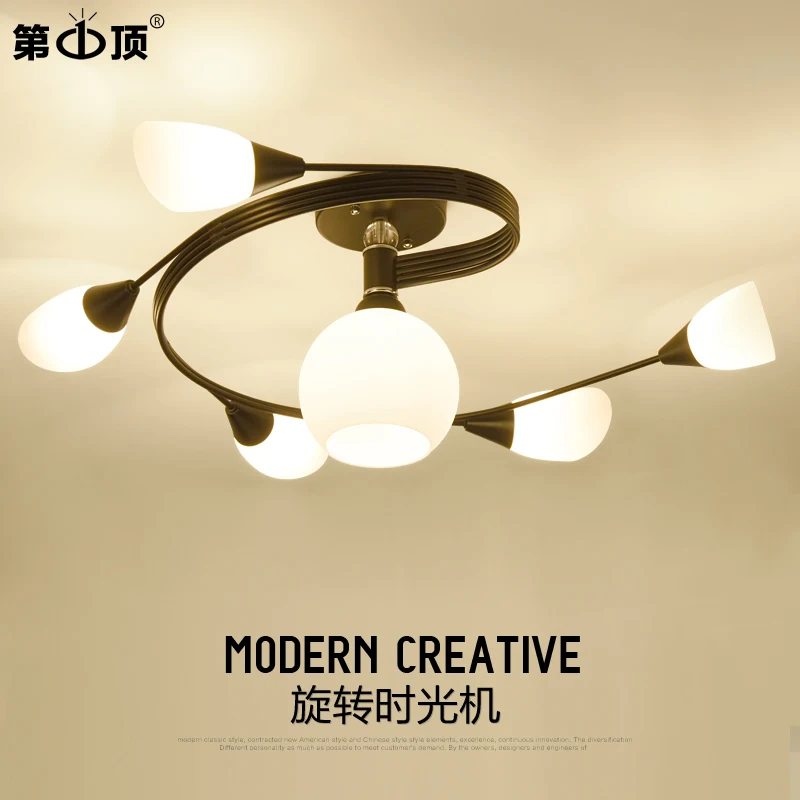

Nordic American minimalist bedroom lamp, air room lamp, LED ceiling lamp, Garden Children's room lamp