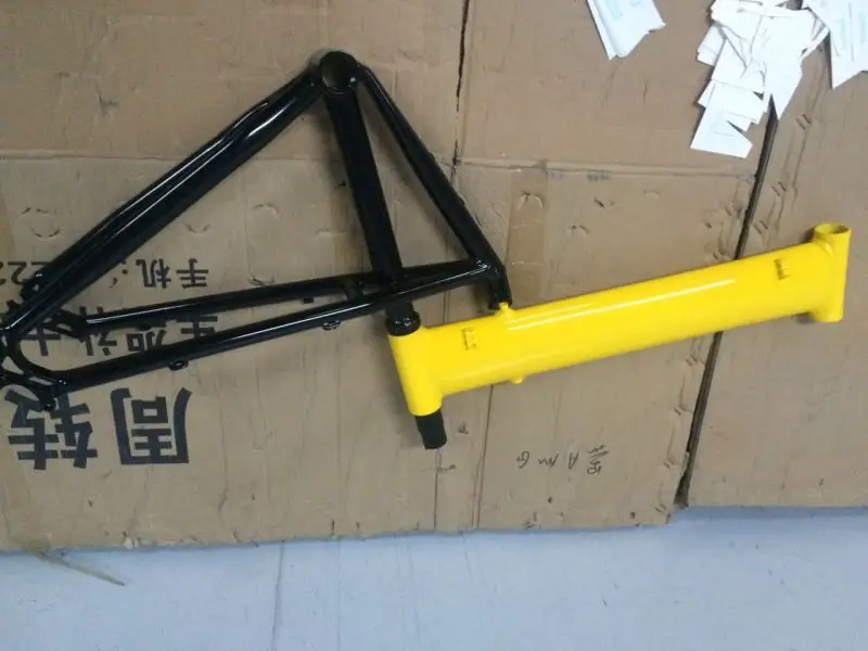 Bicycle Parts Bicycle Frame 1pc Aluminium Alloy Folding Bike Frame Wheel 27.5*17inch 26x17" MTB Frame