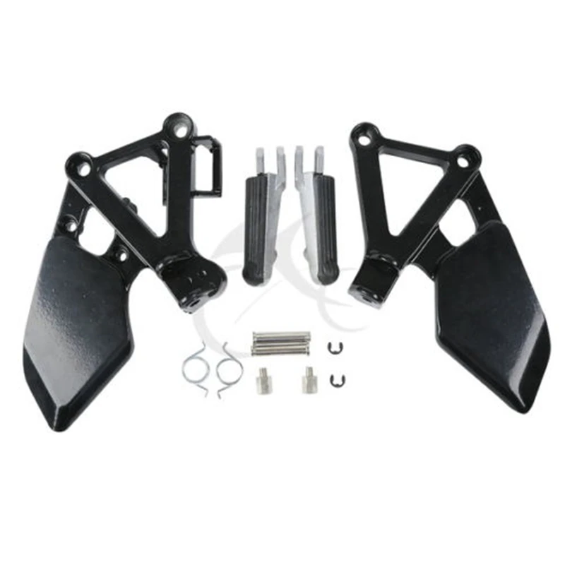 Передние педали Подножки комплект кронштейнов 1988-1989 для HONDA CBR250 MC19 новый мотоцикл