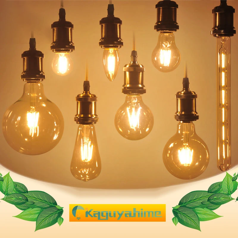 

Led Edison Bulb Retro Antique Led E14 E27 Ampoule Vintage Led Edison Filament Light Lampada 220v Led Energy Saving Candle Lights