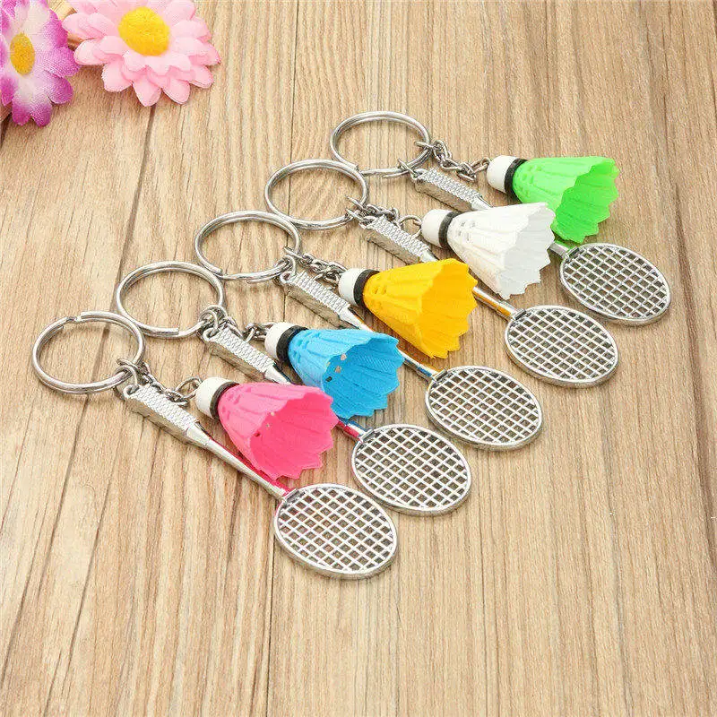 Buy Board Games Sports Mini Badminton Keychain for Men