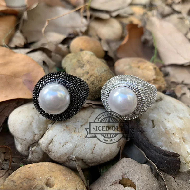 plastic pearl ring