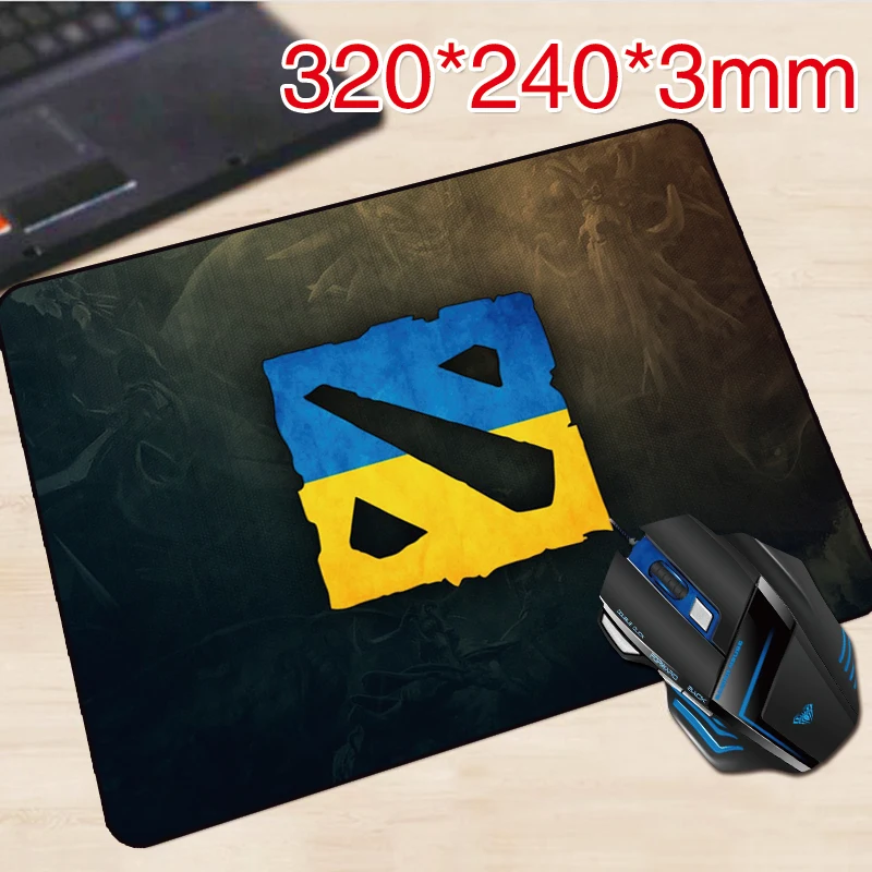 320x240mm theme Dota Gaming mouse pad locking edge mouse pads non slip