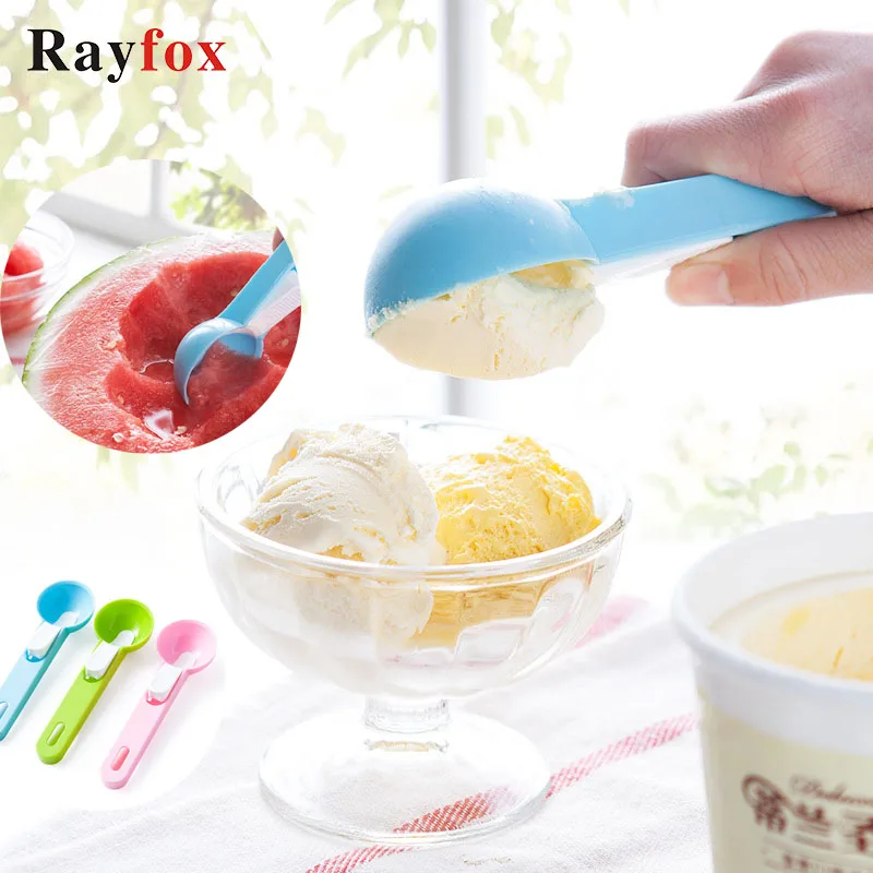 

Kitchen Accessories Plastic Ice Cream Ball Dig Spoon Convenient Fruit Watermelon Digging Tools Ice Cream Helper Kitchen Gadgets
