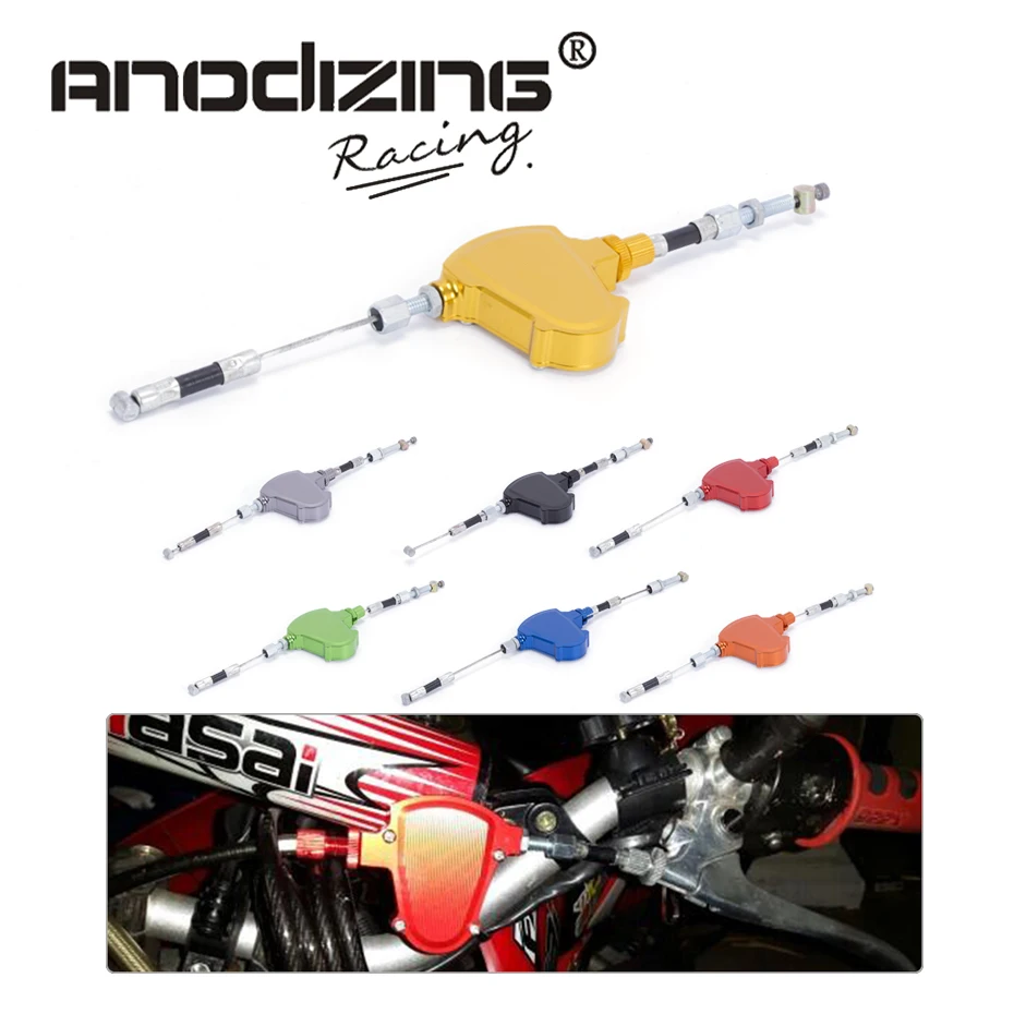 

CNC Universal Stunt Clutch Easy Pull Cable System Motorcycles Dirt Bike For YAMAHA YZ125 YZ250 YZ250F YZ400F YZ426F YZ450F WR125