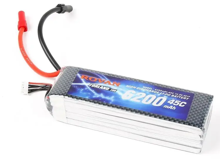 lipo lithium battery 6200mah 45c 14.8v for 4s xt150 connector for losi