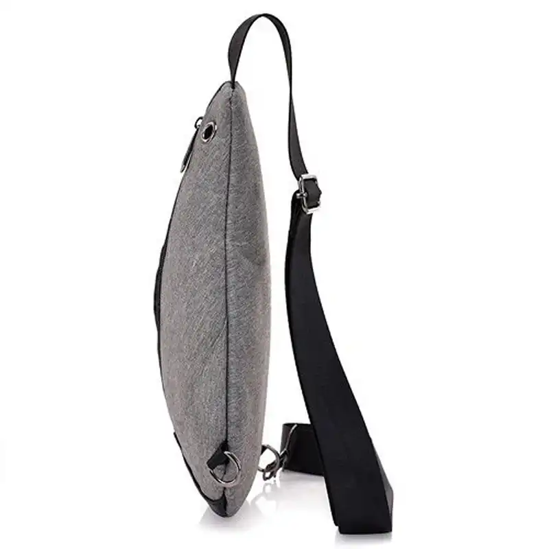 small rucksack with chest strap