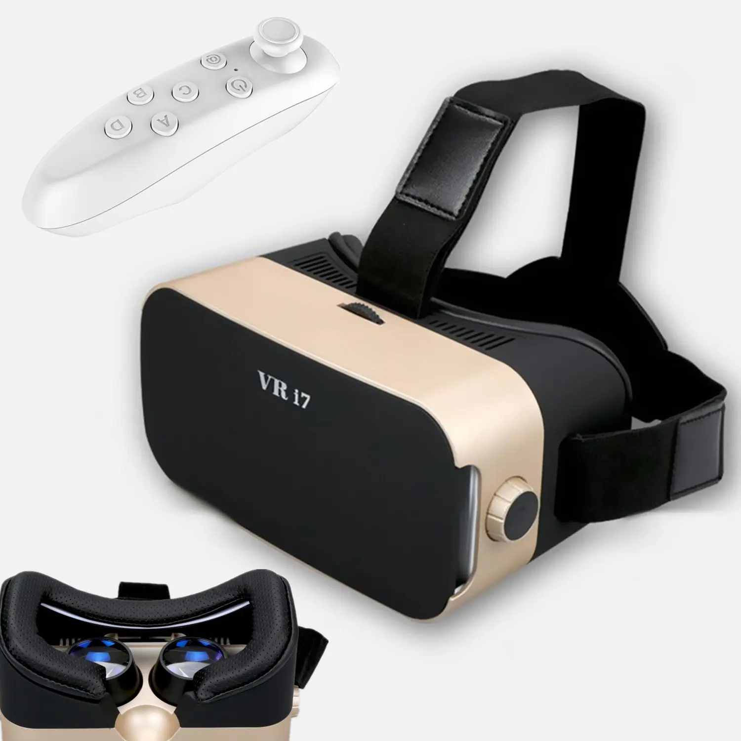 Gafas VR 3D Headset Virtual Reality Viewer Anti Bluelight VR Glasses