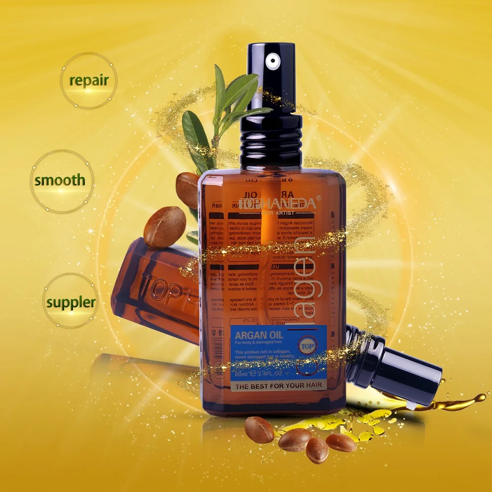 Free shipping Morocco Pure Argan Oil Hair Care Dry Skin And Hair Care