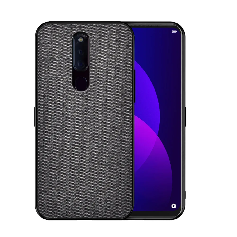 For OPPO Realme 3 Pro Case Fabric Cloth Silicone TPU Bumper Hard PC Back Cover For Realme 3 Pro Realme X F11 pro Phone Case For OPPO Realme 3 Pro Case Fabric Cloth Silicone TPU Bumper Hard PC Back Cover For Realme 3 Pro Realme X F11 pro Phone Case