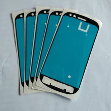 100 шт./лот Фирменная Новинка на переднюю раму или следы клея Стикеры для samsung Galaxy S3 мини i8190 высокое качество рамка Стикеры