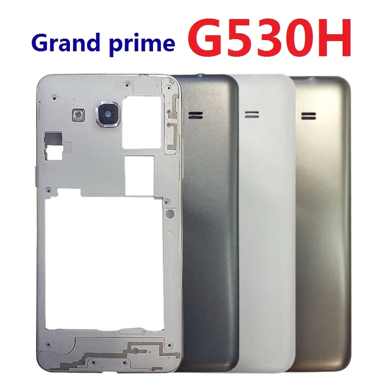 Для Samsung Galaxy Grand Prime G530H G530H/DS G530F полный корпус передняя рамка задняя крышка