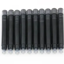 10 шт. черный подходит для офиса Новая металлическая подарочная авторучка для заправки чернил