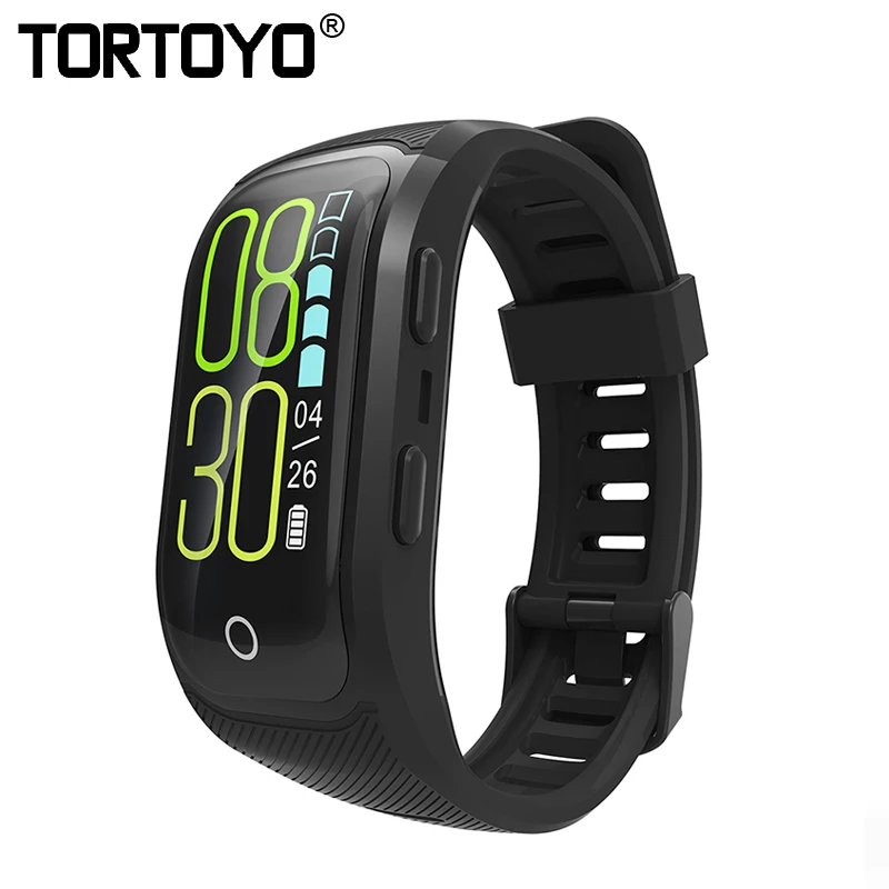 

S908S/S908Plus Color Screen IP68 Waterproof Swimming GPS Smart Bracelet Wristband Multi Sports Mode Heart Rate Monitor Smartband