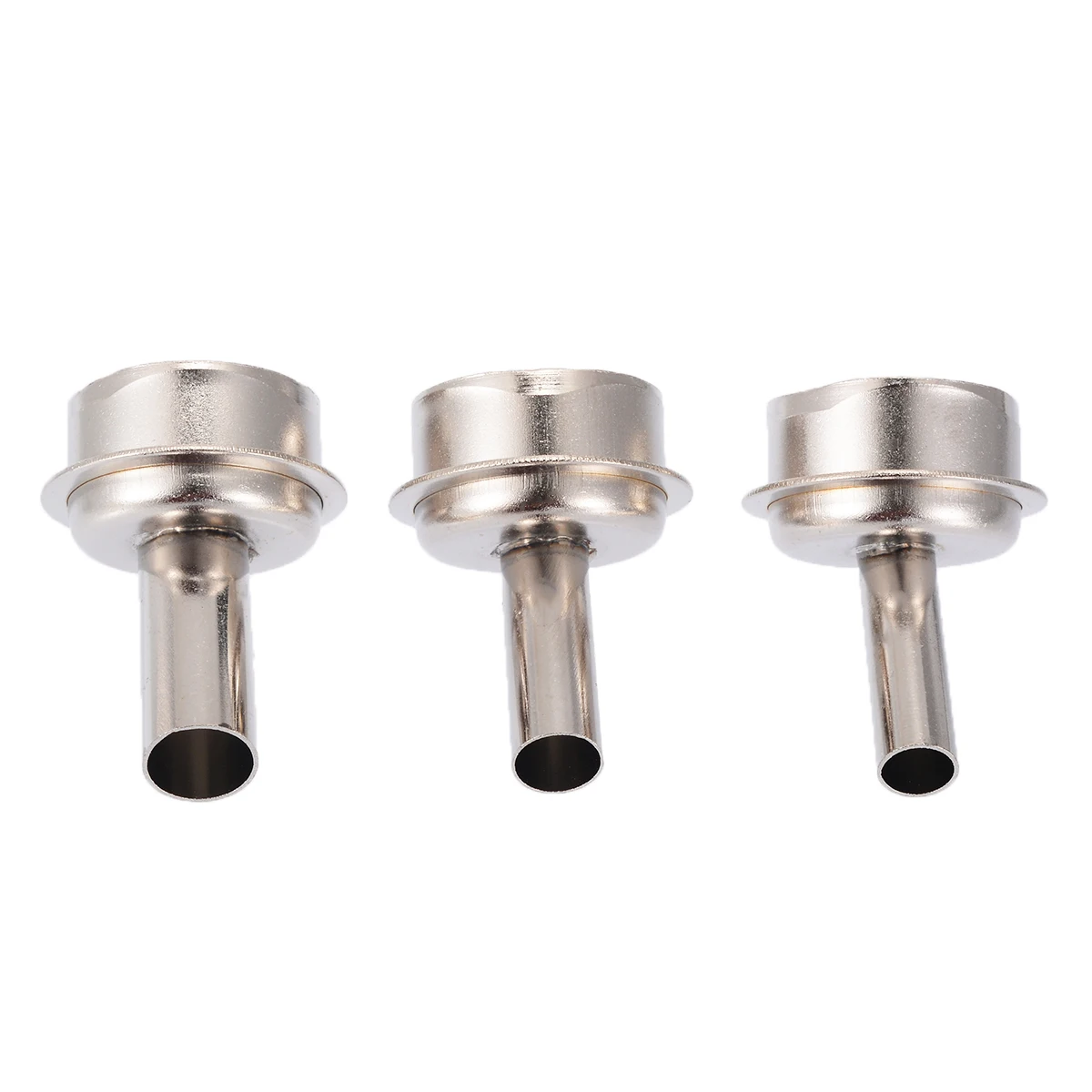 3pcs/Set 45 Degree Bent Curved Heat Nozzles 6/7/9mm Hot air Gun Nozzles for QUICK 861DW Soldering Station