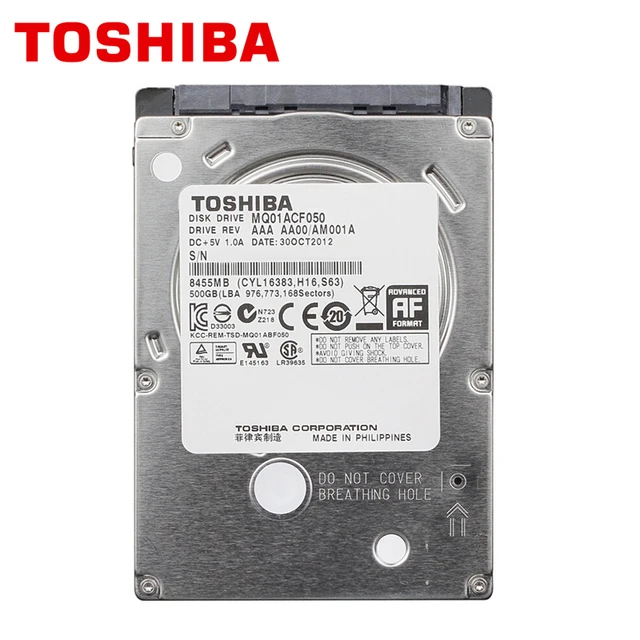 Toshiba Laptop Hard Drive 500gb 500g Original Internal Notebook Hdd 2.5" Rpm 16m Cache 7mm Sata3 Mq01acf050 - Hard Disk Drive - AliExpress