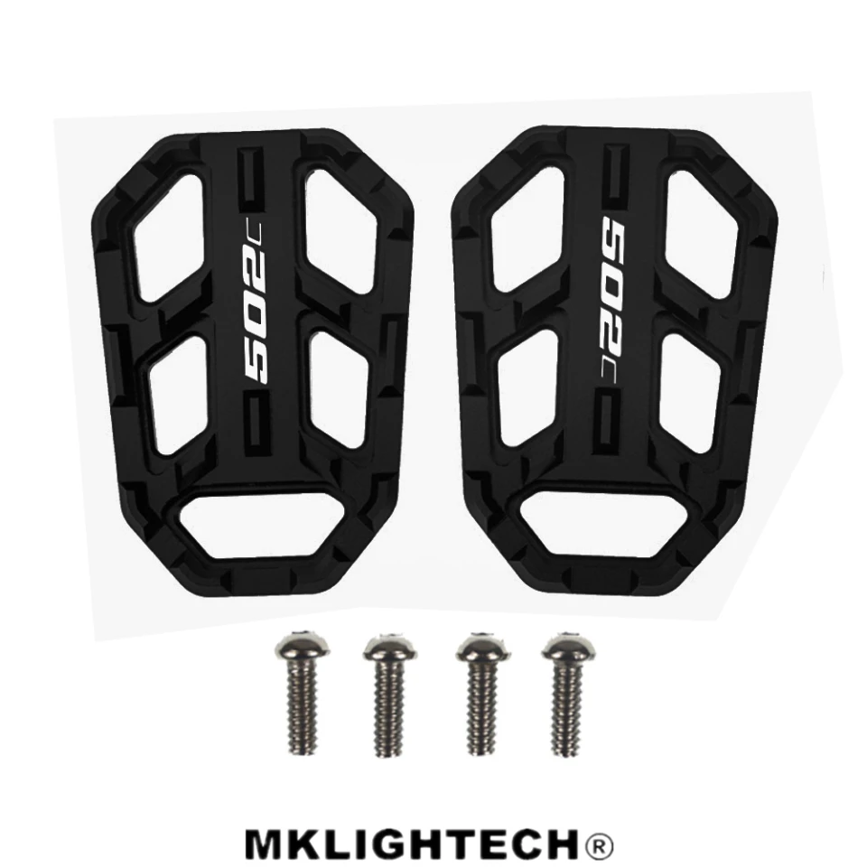 

MKLIGHTECH Motorcycle Accessories FOR BENELLI 502C 502 C 2018 CNC Aluminum Alloy Widened Pedals