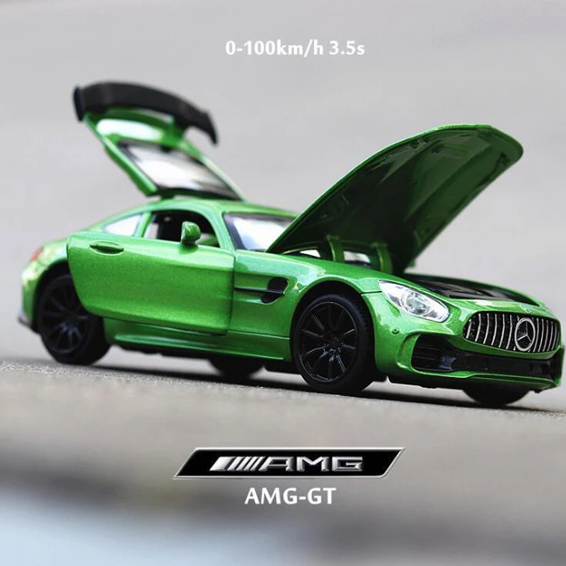 

1:32 Simulation Alloy Sports Pull Back Car Model Diecasts Vehicles with Sound and Light Car Decoration