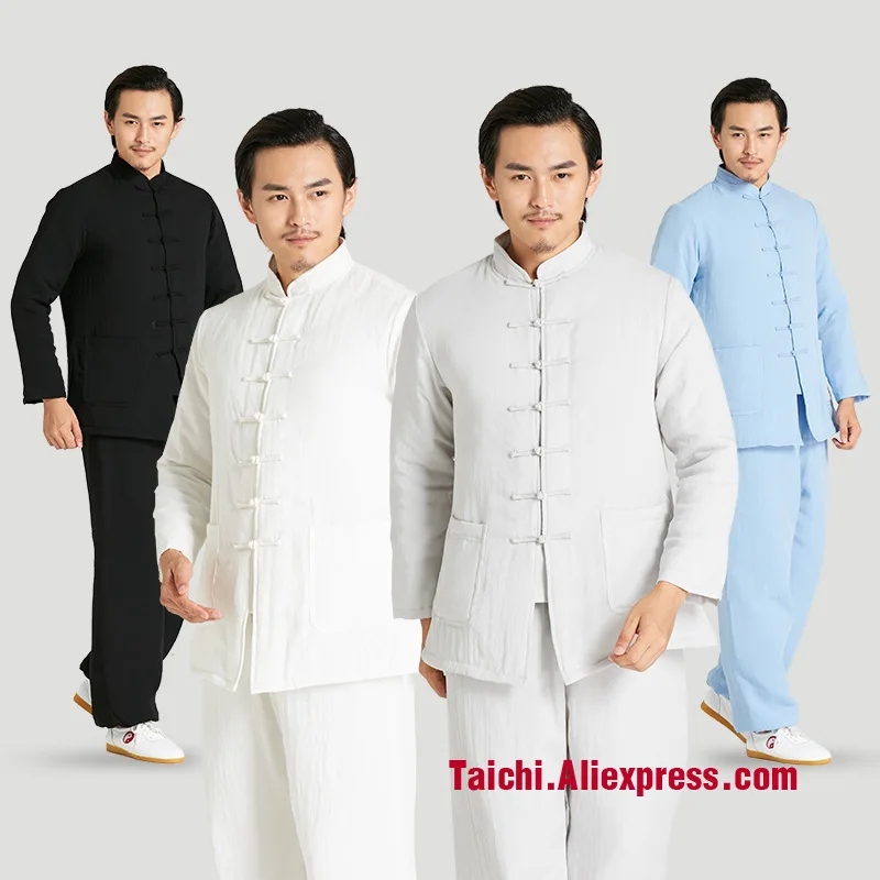 Winter thickening Martial art Clothes Tai Chi Unifrom Cotton padded