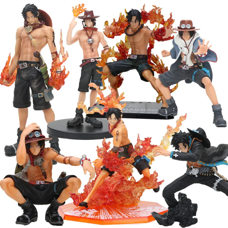 Аниме одна штука фигурка Ace игрушка ZERO Portgas D боевой Ver.One Piece Луффи брат кулак огня