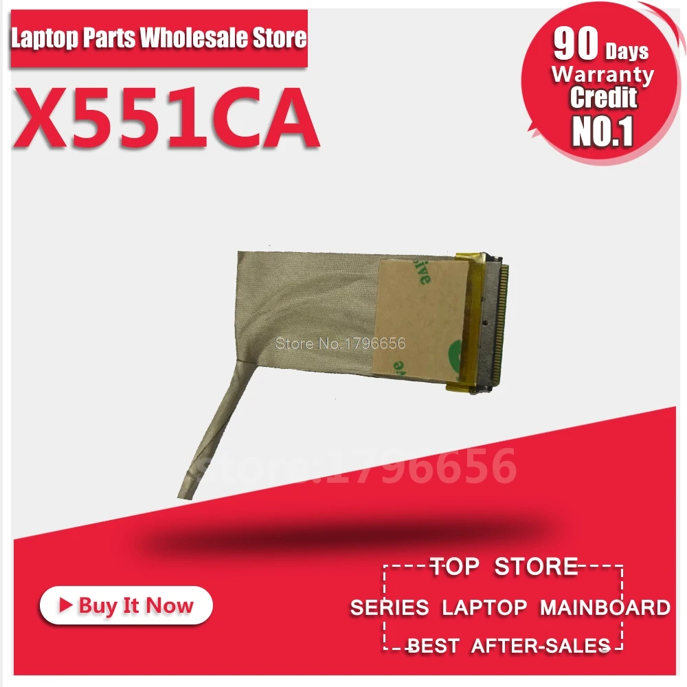 Новый ноутбук ЖК экран видео кабель для For Asus F551C F551CA X551M X551MA X551C X551CA гибкий X553MA X553M