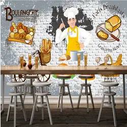 Фото обои континентальный завтрак магазин фон декоративная роспись обои кухня на заказ Студия росписи