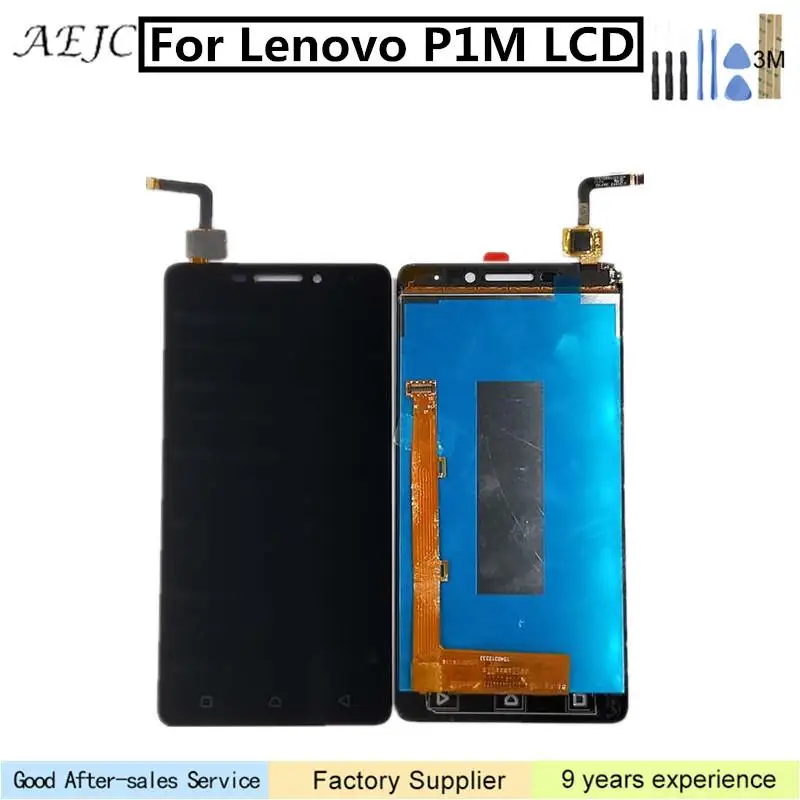 Для Lenovo Vibe P1M ЖК экран сенсорный дигитайзер сборка Замена для P1ma40 P1mc50 TD LTE 5 дюймов