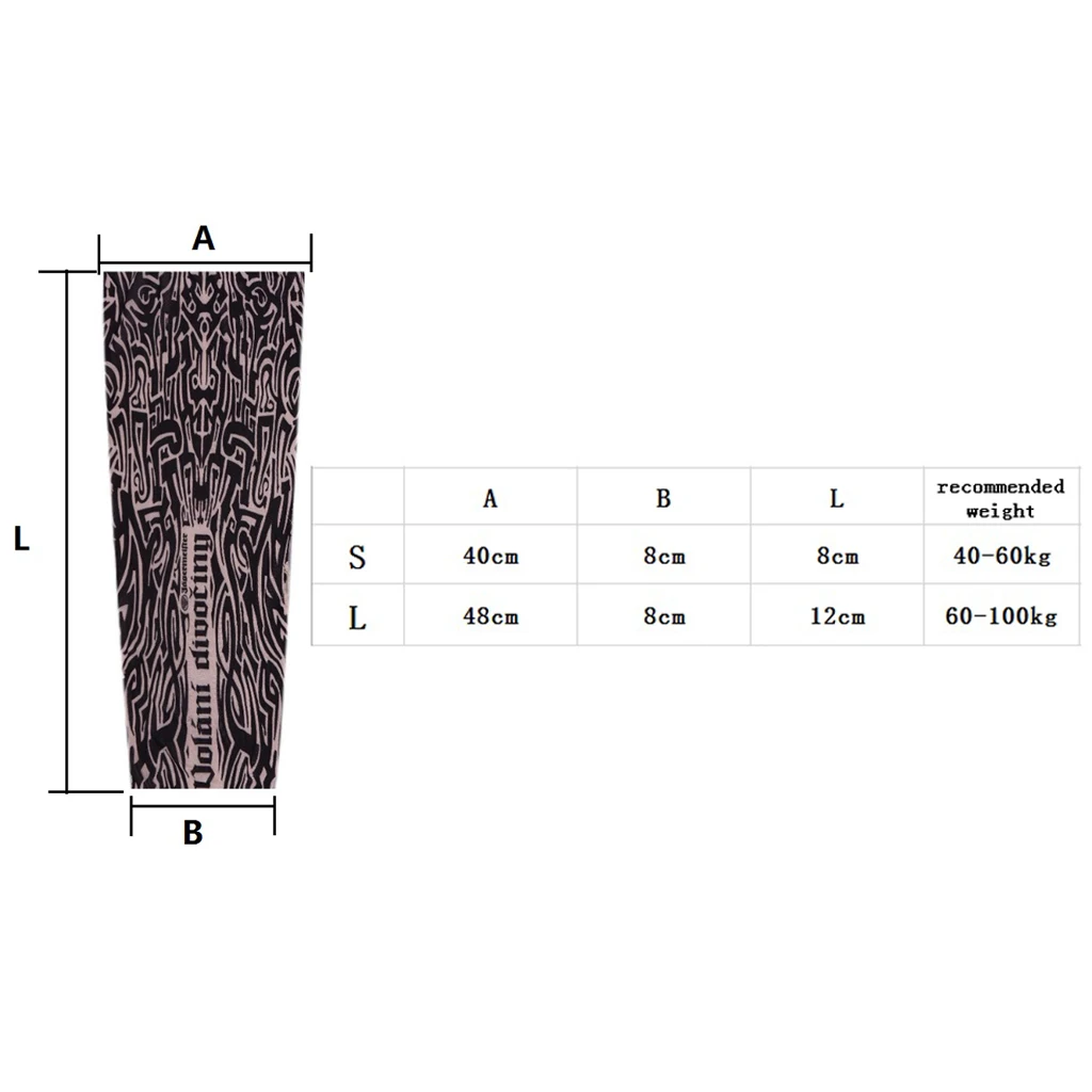1 пара Велоспорт накладная татуировка на руку солнцезащитный рукав Защита от солнца для езды на велосипеде Пешие прогулки бег втулка