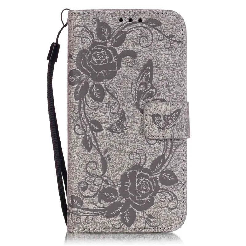 

For Samsung Galaxy S5 i9600 G900F G900A Leather Case Flip Wallet Stand Double Pattern Butterfly Flower Soft Silicone Cover