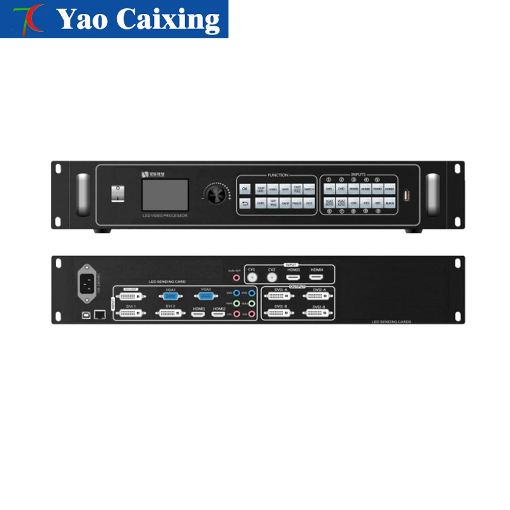 

LED display video processor 4 HDMI input ports Output resolution:7920*4000