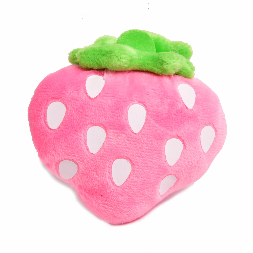 Solid Plush Dog Toys Chew Squeak Toys For Small Dogs Pet Play Games Lemon Dog Interactive Toys Puppy Kittens Cat Supplies (2)