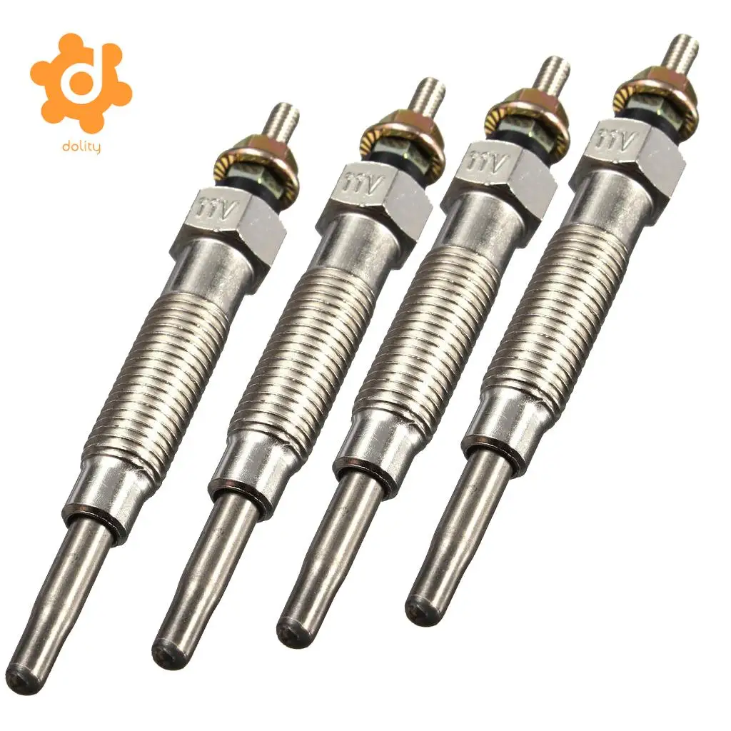 4 Pieces Diesel Heater Glow Plugs For Mitsubishi Pajero Shogun 94-99 2.8 TD
