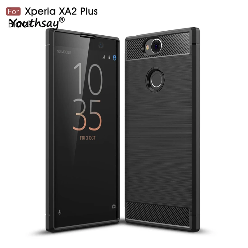 Чехол для Sony Xperia XA2 Plus мягкий силиконовый чехол телефона оболочка чехлы|Бамперы| |