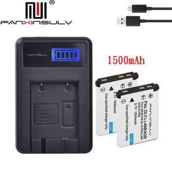 

Li 42B usb charger+ 2 Li-42B LI-40B Camera Battery for Olympus Pentax D-Li63 Li180 Nikon EN-EL10 CASIO NP-80 BENQ DLI-216 TRCKED
