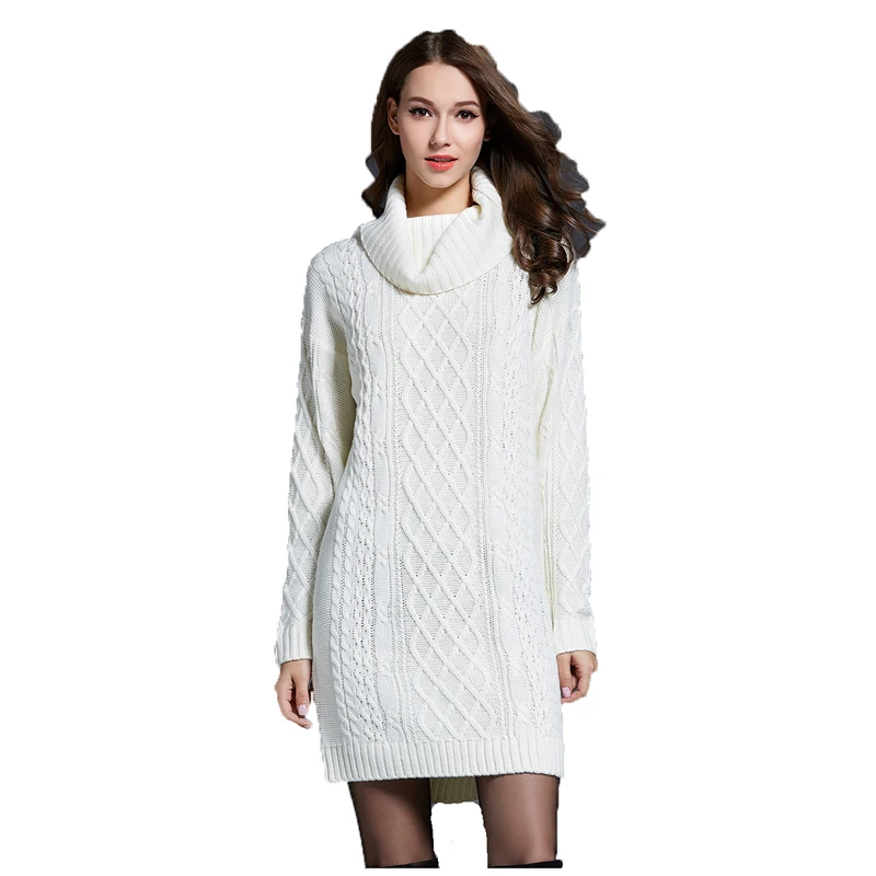 plus size mini sweater dress