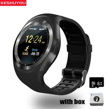 KESHUYOU YT1 Smart Watches men Phone Smartwatch Android IOS Type On Wrist Bluetooth Smart watch sim