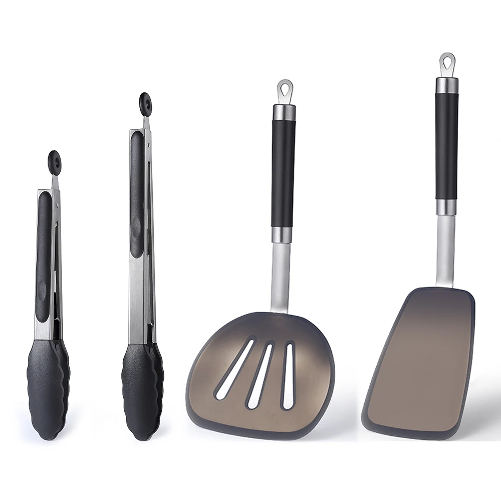 To encounter Premium Flexible 2 Piece Silicone Egg Turner Spatula Set