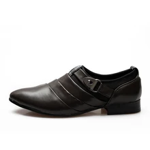 Smooth Classic Men Party Dress Shoes Genuine Leather Light Tan Business Shoes Flats Handsome Pointed Sharp