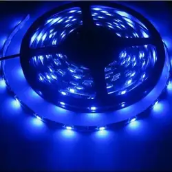 Новый 5 м 12 В 3A 5050 Яркий Синий SMD LED гибкая Свет Водонепроницаемый IP65 150 светодиоды клубы украшения
