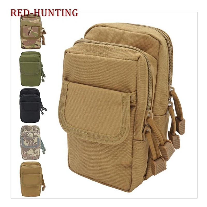 

Universal Camping Hiking Bags Military Molle Waist Pouch Hunting Army Tactical Bag Portable Key Phone Bag Magazine For iPhone