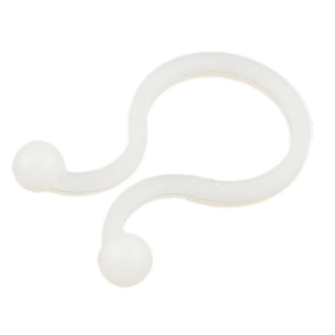 White Nylon Round Tips Twist Lock Cable Tie 100 Pcsin Cable Ties from