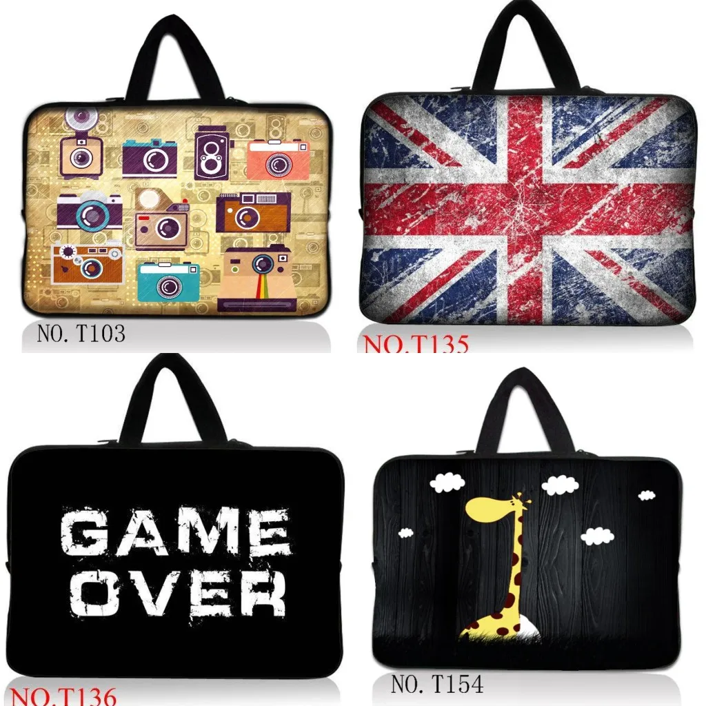 

2017 New Fancy Seeker Sleeve Bag For Laptop 11",13",14",15",15.6 Sleeve Case For Macbook Air Pro 13.3",15.4",Free Drop Shipping.