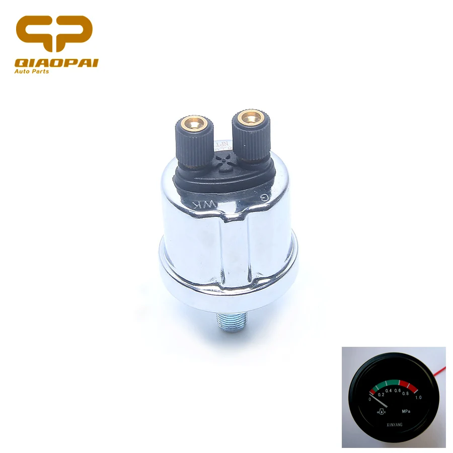 Датчик давления масла для автомобиля лодки корабля NPT1/8G WK 0 10 бар нить мм